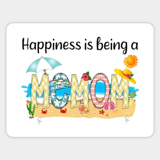 Happiness Is Being A Memom Summer Beach Happy Mother's Day Magnet